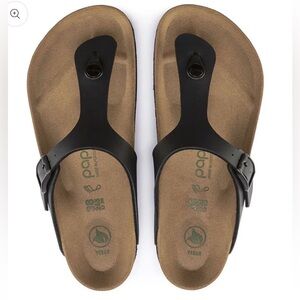 Birkenstock Papillio Women's Gizeh Platform Vegan Birko-Flor Sandals